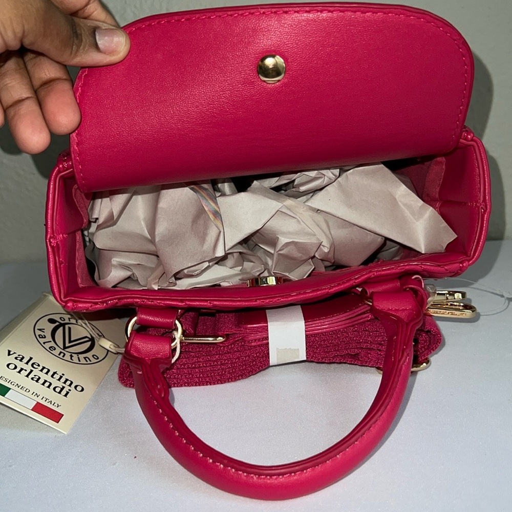 Valentino Orlandi Mini Tote Crossbody
Bag-7inHx7.5in - Picture 16 of 17